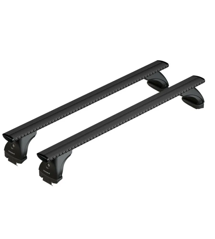 Set completo barre portatutto "evos 237 silenzio black l" in alluminio - nk237ebl>Nordrive Online