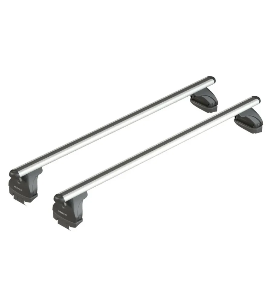 Set completo barre portatutto "evos lp 242 alumia xl" in alluminio - nk242laxl>Nordrive Outlet