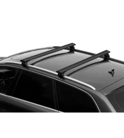 Set completo barre portatutto "evos silenzio black in-rail" in alluminio m 120 cm - n15100>Nordrive Clearance