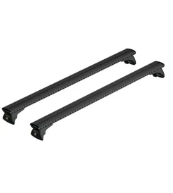 Set completo barre portatutto "evos silenzio black in-rail" in alluminio s 108 cm - n15101>Nordrive Hot