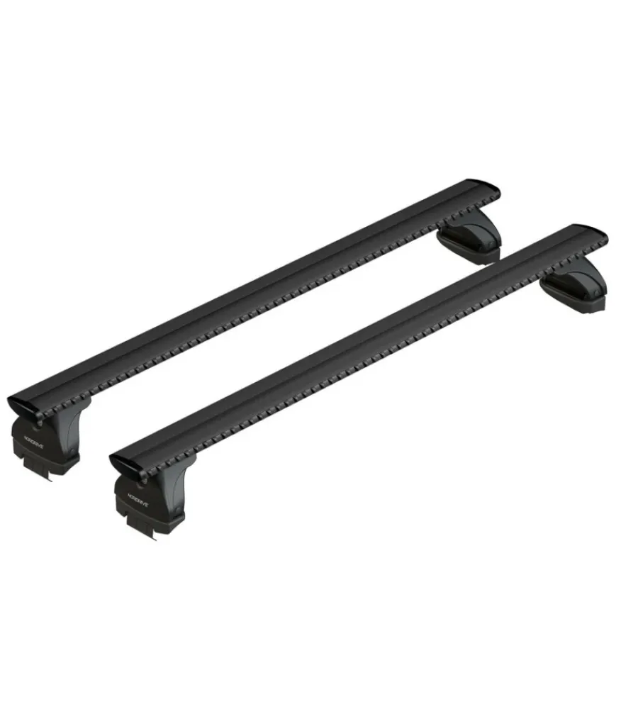 Set completo barre portatutto "evos lp 178 silenzio black xl" in alluminio m 120 cm - nk178lbxl>Nordrive Sale