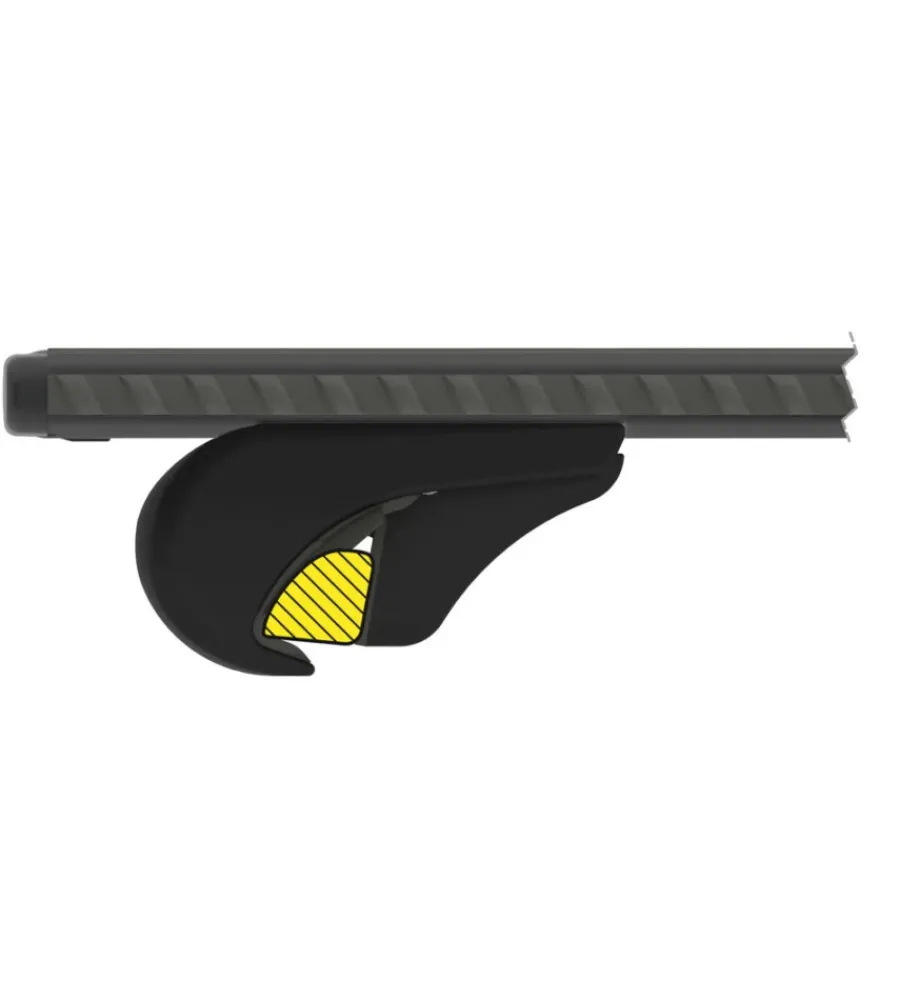 Set completo barre portatutto "evos silenzio black rail" in alluminio xl 140 cm - n15092>Nordrive Sale