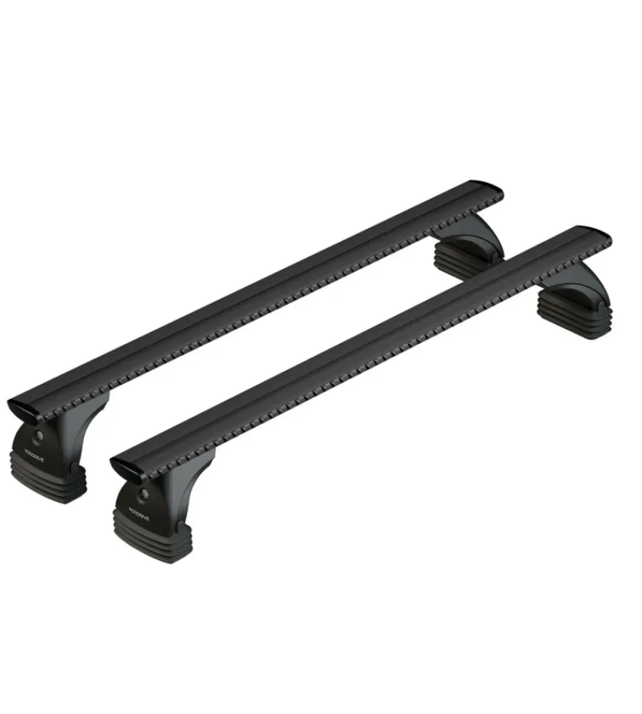 Set completo barre portatutto "evos 036 silenzio black s" in alluminio - nk036ebs>Nordrive Discount