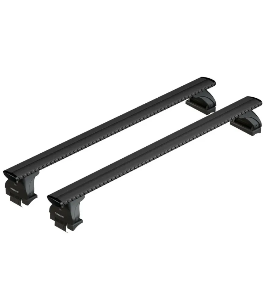 Set completo barre portatutto "evos lp 034 silenzio black l" in alluminio - nk034lbl>Nordrive Sale