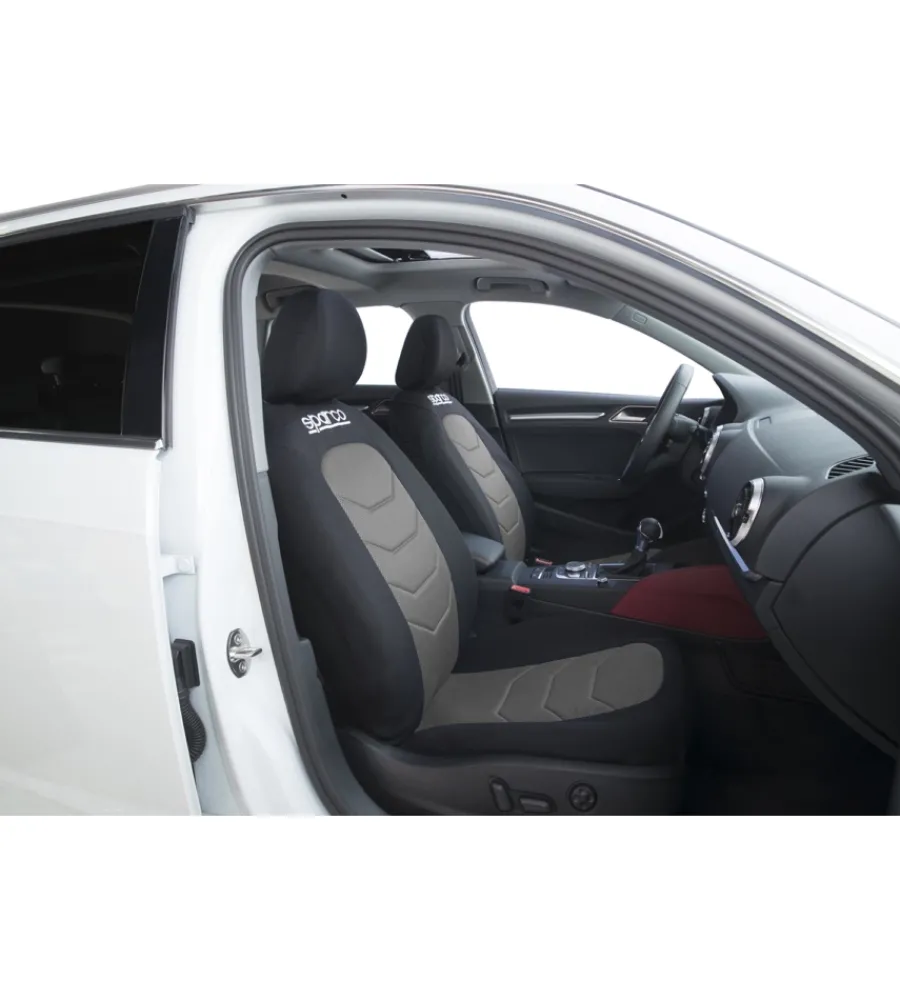 Set completo spc1019 coprisedili auto universali nero e grigio righe>Sparco Online