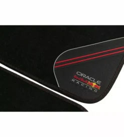 Set tappeti auto redbull "racing" nero e rosso 4 pezzi>Oracle RedBull Racing New