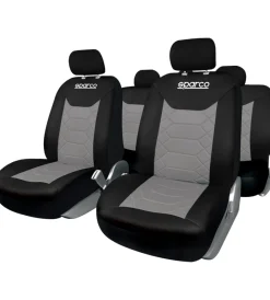 Set universale coprisedili auto completo "spc1016" nero e grigio a nido d'ape>Sparco Best