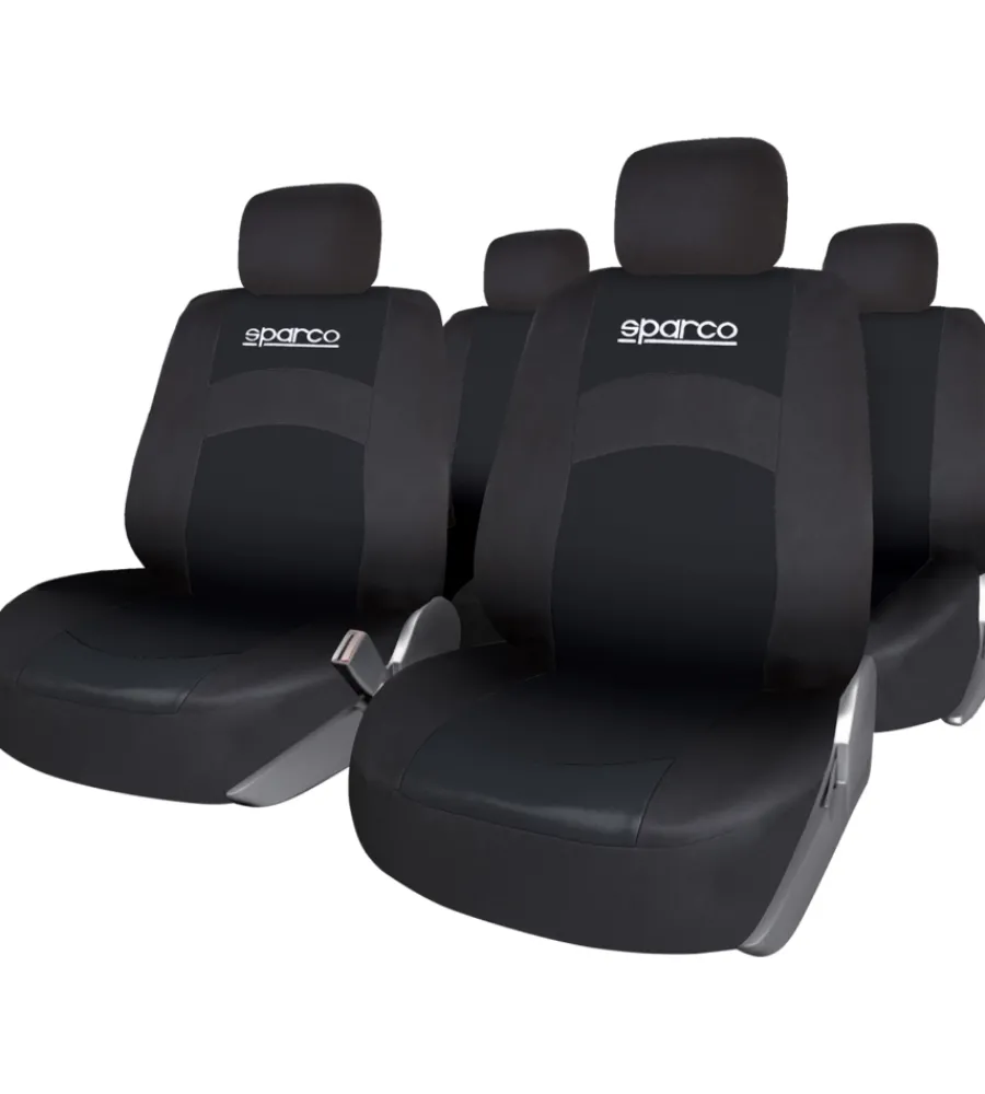 Set universale sps402 coprisedili auto completo nero 3mm>Sparco Sale