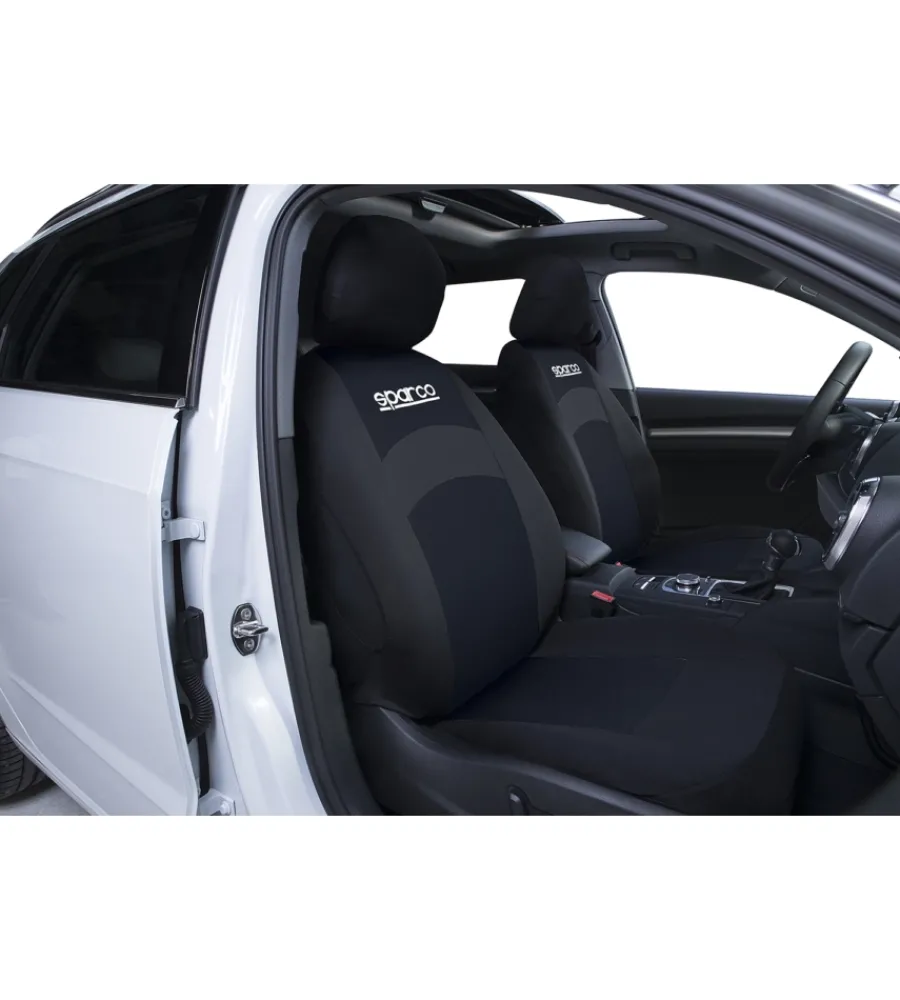Set universale sps402 coprisedili auto completo nero 3mm>Sparco Sale