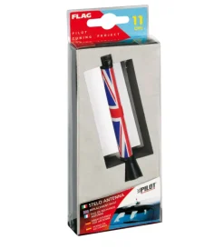 Stelo antenna flag - 11 cm - uk  40276> New