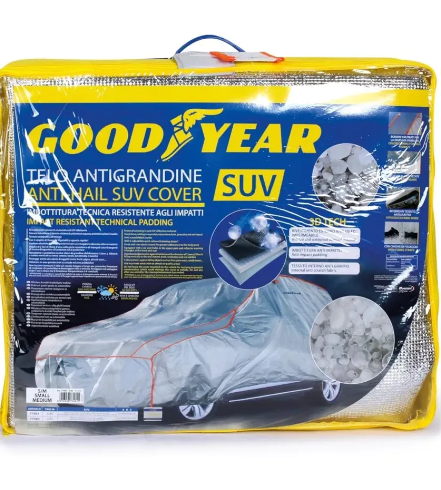 Telo antigrandine copriauto tg s>Goodyear Discount