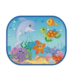 Tendine parasole a molla per auto fantasie assortite 38x44 cm> New