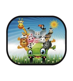 Tendine parasole a molla per auto fantasie assortite 38x44 cm><noscript><img width=